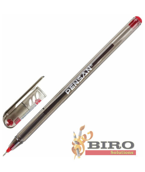 Pix cu bilă 0.7 mm, Pensan My-Tech,rosu